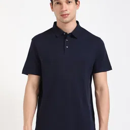 Calvin Klein Jeans Men SS SUPIMA Solid Polo Collar Cotton T-shirt-picture-29
