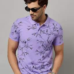 Zigo Printed Polo Collar Regular Fit T-shirt-picture-23