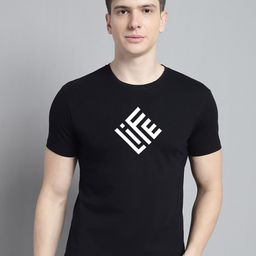 FBAR Typography Printed Cotton T-shirt-picture-6