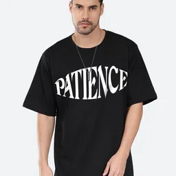 Mad Over Print Typography Printed Oversized Cotton T-shirt-picture-28