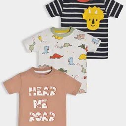 MiArcus Kids Pack Of 3 Printed Cotton T-shirts-picture-25
