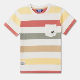 R&B Boys Striped Cotton T-shirt-picture-41