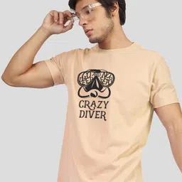 Greylongg Typography Printed T-shirt-picture-34