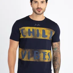 Status Quo Typography Printed Round Neck Casual T-shirt-picture-39