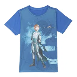 Marvel by Wear Your Mind Boys Blue Printed T-shirt-picture-19