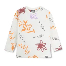 Gini and Jony Boys Typography Printed Long Sleeves Cotton T-shirt-picture-15