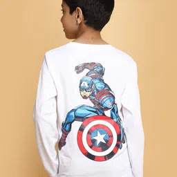 V-Mart Boys Avengers Printed Cotton T-shirt-picture-54