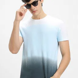 Dennis Lingo Ombre Dyed Slim Fit Cotton T-shirt-picture-14