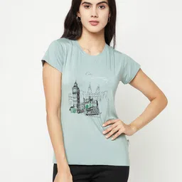 Crimsoune Club Graphic Printed Slim Fit T-shirt-image-58