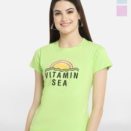 Fabflee Pack Of 3 Printed Cotton T-shirt-picture-34