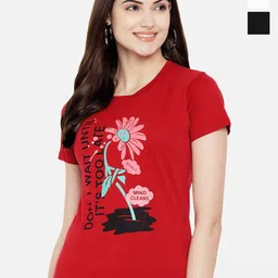 Fabflee Pack Of 3 Printed Cotton T-shirt-picture-39