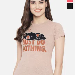 Fabflee Pack Of 3 Printed Cotton T-shirt-picture-39