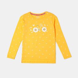 Jockey Girls Super Combed Cotton Printed Regular Fit T-shirt- AG19-picture-35
