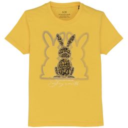 Status Quo Boys Typography Printed V-Neck T-shirt-picture-15