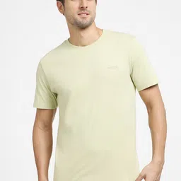SELECTED Round Neck Organic Cotton T-shirt-picture-24