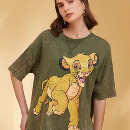 Kazo Graphic Printed Disney Boxy T-shirt-picture-25
