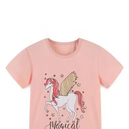 StyleCast Girls Graphic Printed Round Neck T-shirt-picture-26