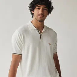Andamen Polo Collar Cotton T-shirt-picture-30