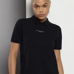 Tommy Hilfiger Polo Collar Short Sleeves Cotton Regular T-shirt-picture-19