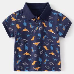 StyleCast Boys Conversational Printed Polo Collar T-shirt-picture-29
