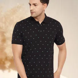 WILD WEST Conversational Printed Polo Collar T-shirt-picture-17