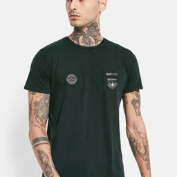 Octave Round Neck Cotton T-shirt-picture-22