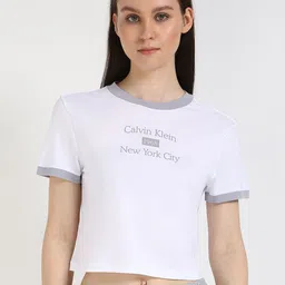 Calvin Klein Jeans Women Pockets T-shirt-image-99