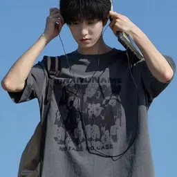 StyleCast x Revolte Men Graphic Printed Round NeckOversized T-shirt-picture-22