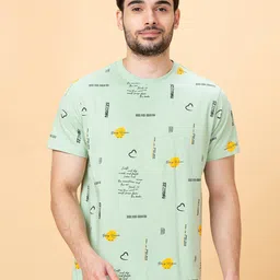 Being Human Conversational Printed Round Neck Short Sleeves T-shirt-picture-20