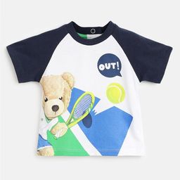 Chicco Infant Boys Graphic Printed Cotton T-Shirt-picture-36