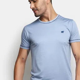 V-Mart Round Neck Cotton Slim Fit T-shirt-picture-10