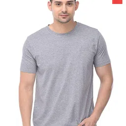 COLOR CAPITAL Unisex Pack Of 2 Round Neck Casual Cotton T-shirts image 1