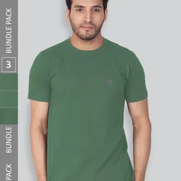 LUX NITRO Pack Of 3 Anti Odour Lounge T-shirt-picture-24