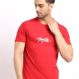 HOUSE OF VEDAS Typography Printed Round Neck T-Shirt-picture-15