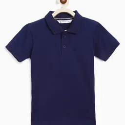 Campana Boys Polo Collar Short Sleeves Cotton T-shirt-image-16