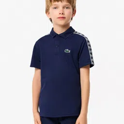 Lacoste Kids Polo Collar Pockets T-shirt-picture-58