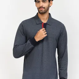 Kalt Polo Collar Long Sleeve Regular Fit T-shirt-picture-20