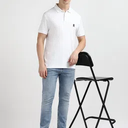 Tommy Hilfiger Men Striped Mandarin Collar Pockets T-shirt-picture-34