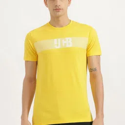 United Colors of Benetton Men Typography Printed Round Neck Pure Cotton T-shirt-picture-41