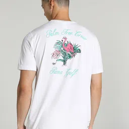 Puma Palm Tree Crew Printed T-shirt-picture-17
