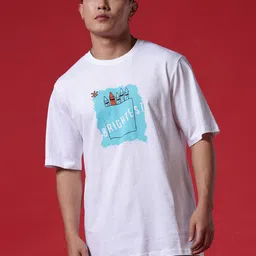 WROGN Graphic Printed Round Neck Cotton T-shirt-picture-14
