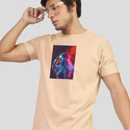 Greylongg Men Graphic Printed Round Neck T-shirt-picture-30