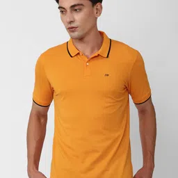 Peter England Casuals Polo Collar Slim Fit T-shirt-image-12
