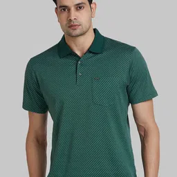 Park Avenue Polo Collar Short Sleeves Cotton Slim Fit T-shirt-picture-44