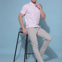 Crimsoune Club Printed Henley Neck Slim Fit Cotton T-shirt-picture-28