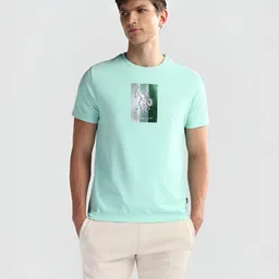 U.S. Polo Assn. Men Brand Logo Printed Round Neck Slim Fit T-shirt-picture-15