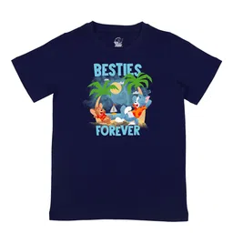 Tom & Jerry by Wear Your Mind Boys Navy Blue Printed T-shirt-picture-36