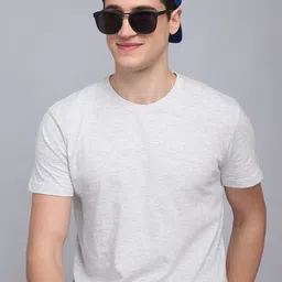 Free Authority Men Grey Melange T-shirt-image-50