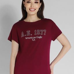 AMERICAN EAGLE OUTFITTERS Women Typography Printed Tshirts-picture-42