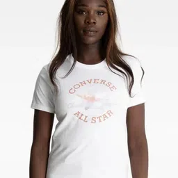 Converse Women Chuck Patch Infill Cotton T-shirt image 1